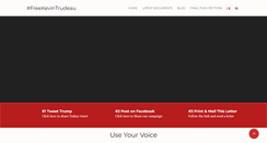Desktop Screenshot of kevintrudeau.com